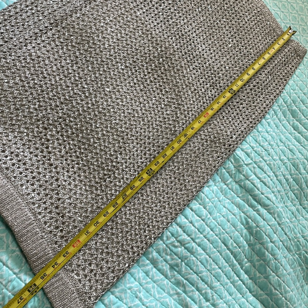 Crochet silver column or maxi skirt - Picture 7 of 8